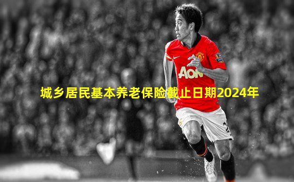 城乡居民基本养老保险截止日期2024年