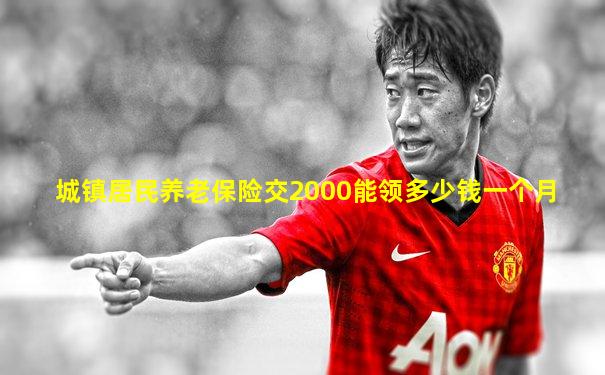 城镇居民养老保险交2000能领多少钱一个月