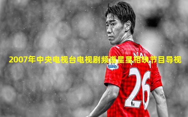 2007年中央电视台电视剧频道星星相映节目导视