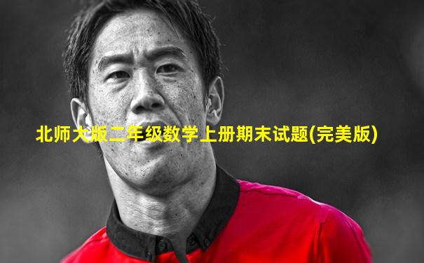 北师大版二年级数学上册期末试题(完美版)