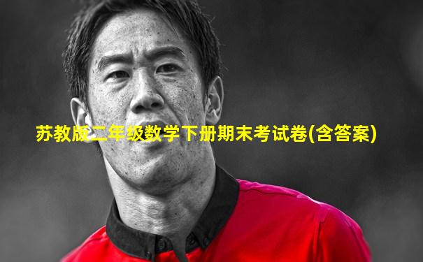 苏教版二年级数学下册期末考试卷(含答案)